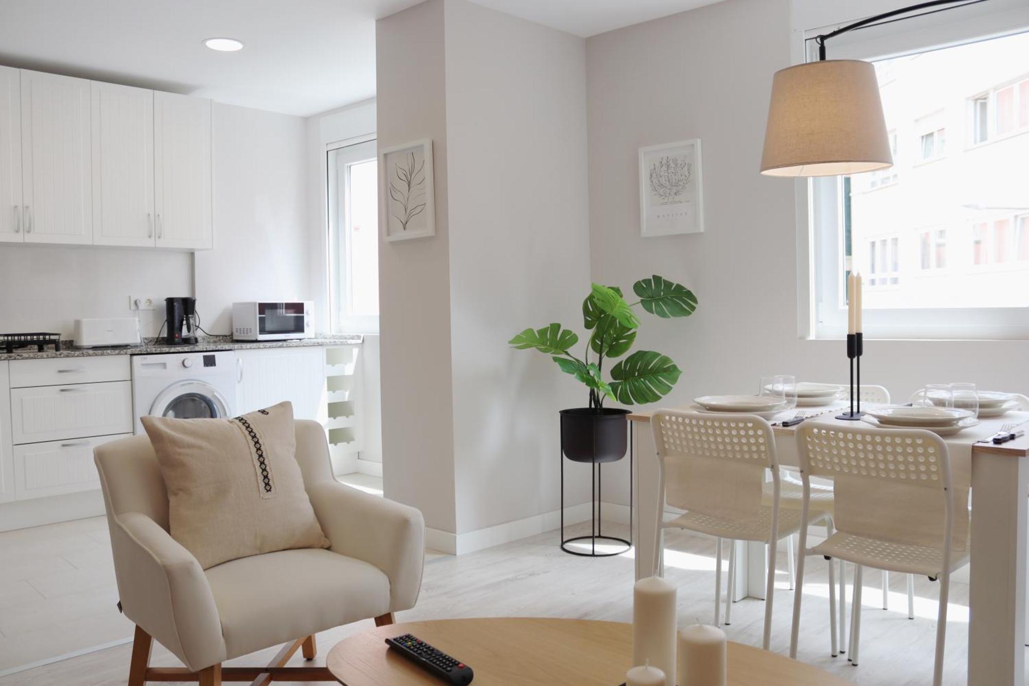 Jomar Apartamento En El Centro De Coruna A Coruna Bagian luar foto